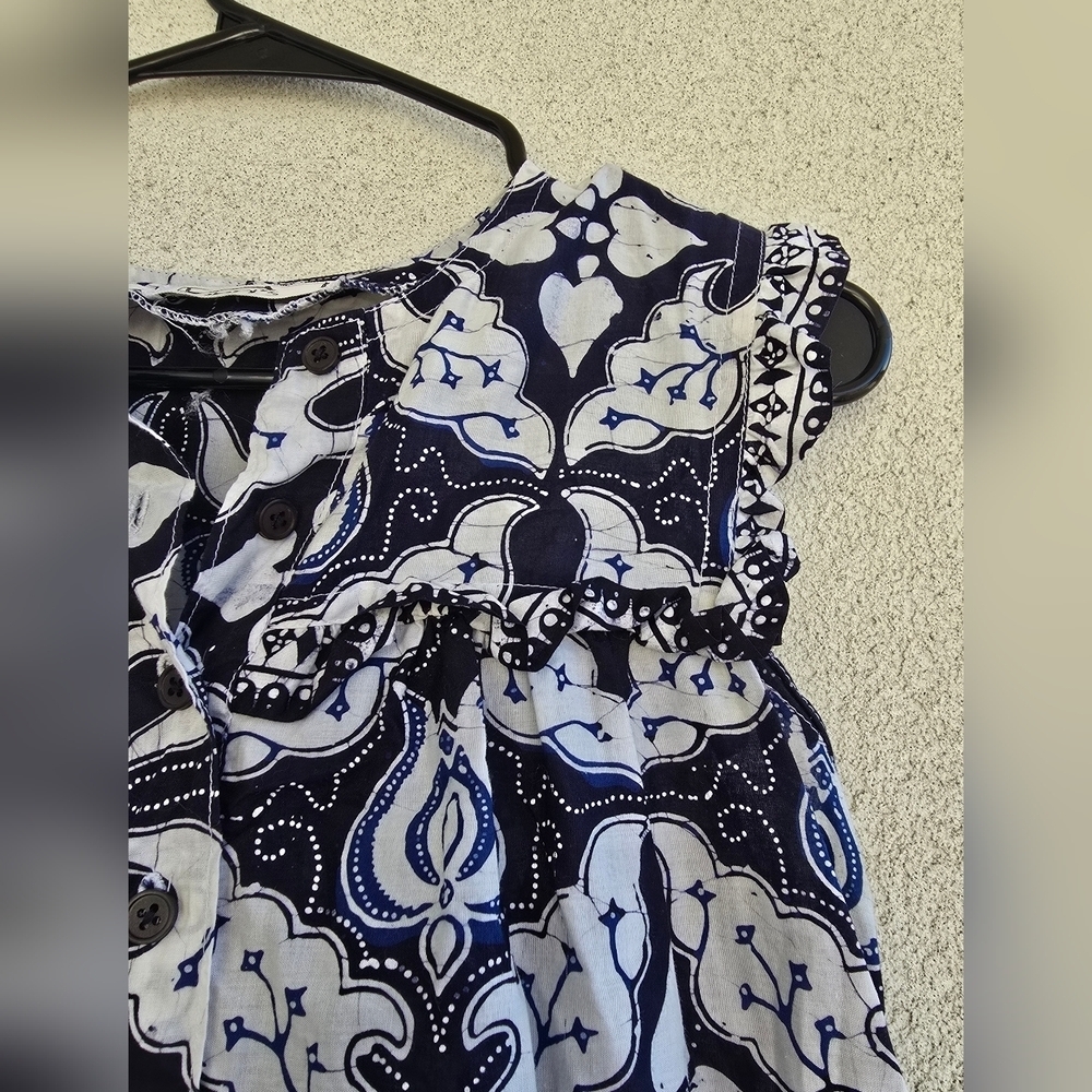 Vintage Elegant Black and White Midi Dress - Picture 4 of 10